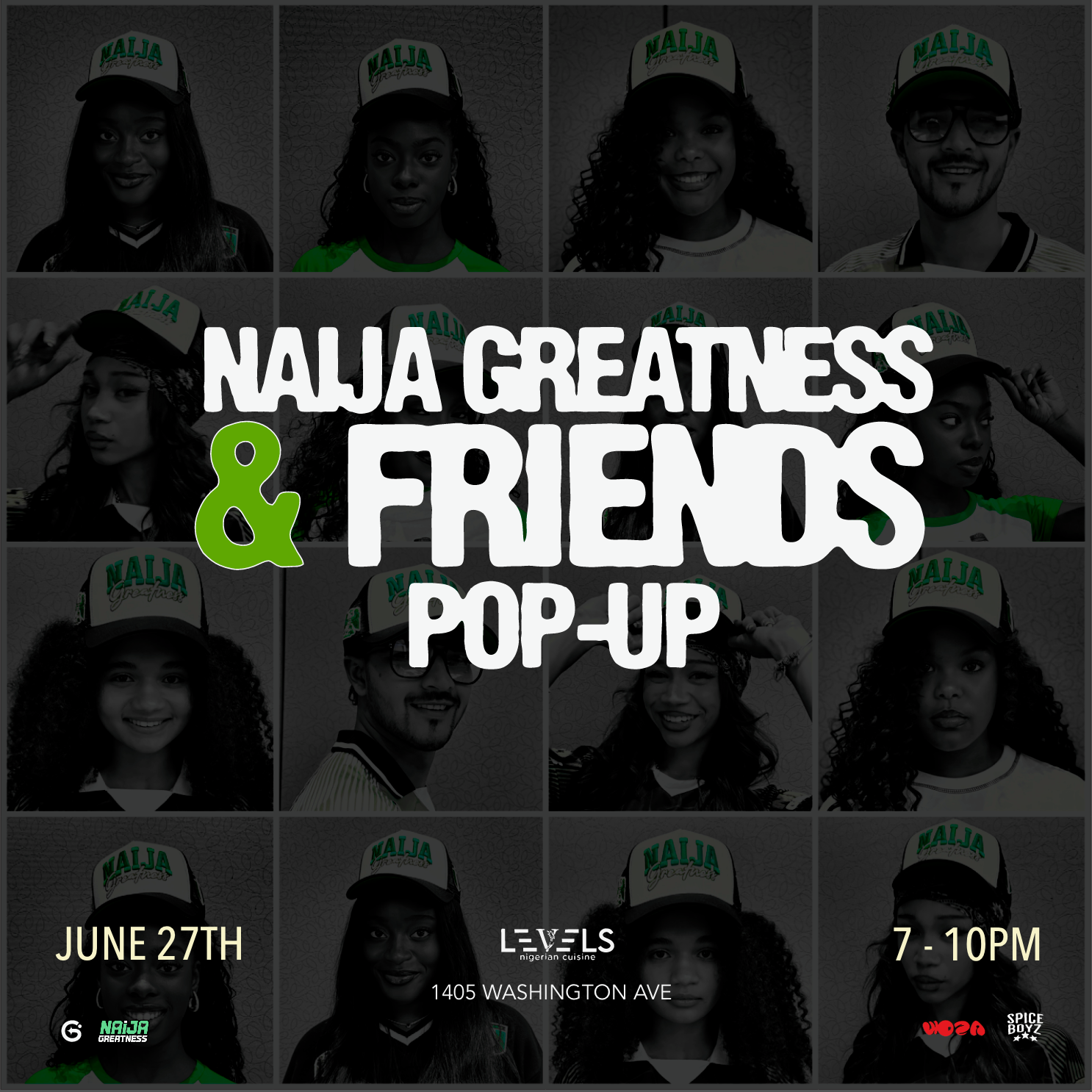 NAIJA GREATNESS & FRIENDS POP UP Greatness Clothing Shop