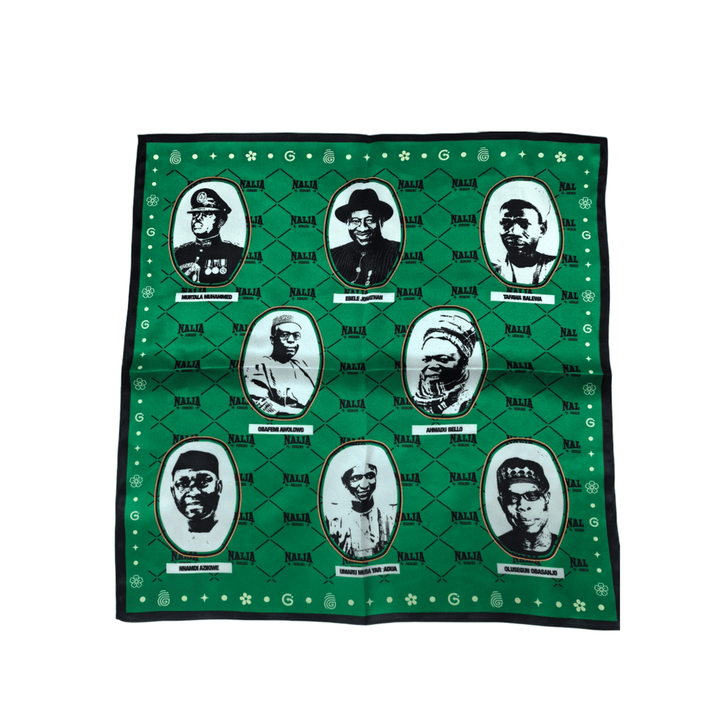NAIJA HEROES SCARF Greatness Clothing Shop